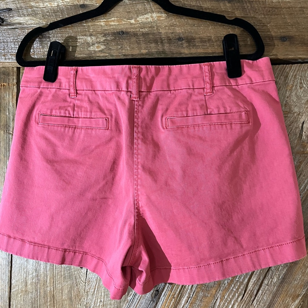 J Crew Old red Chino Stretch Shorts size 12 - Picture 3 of 6